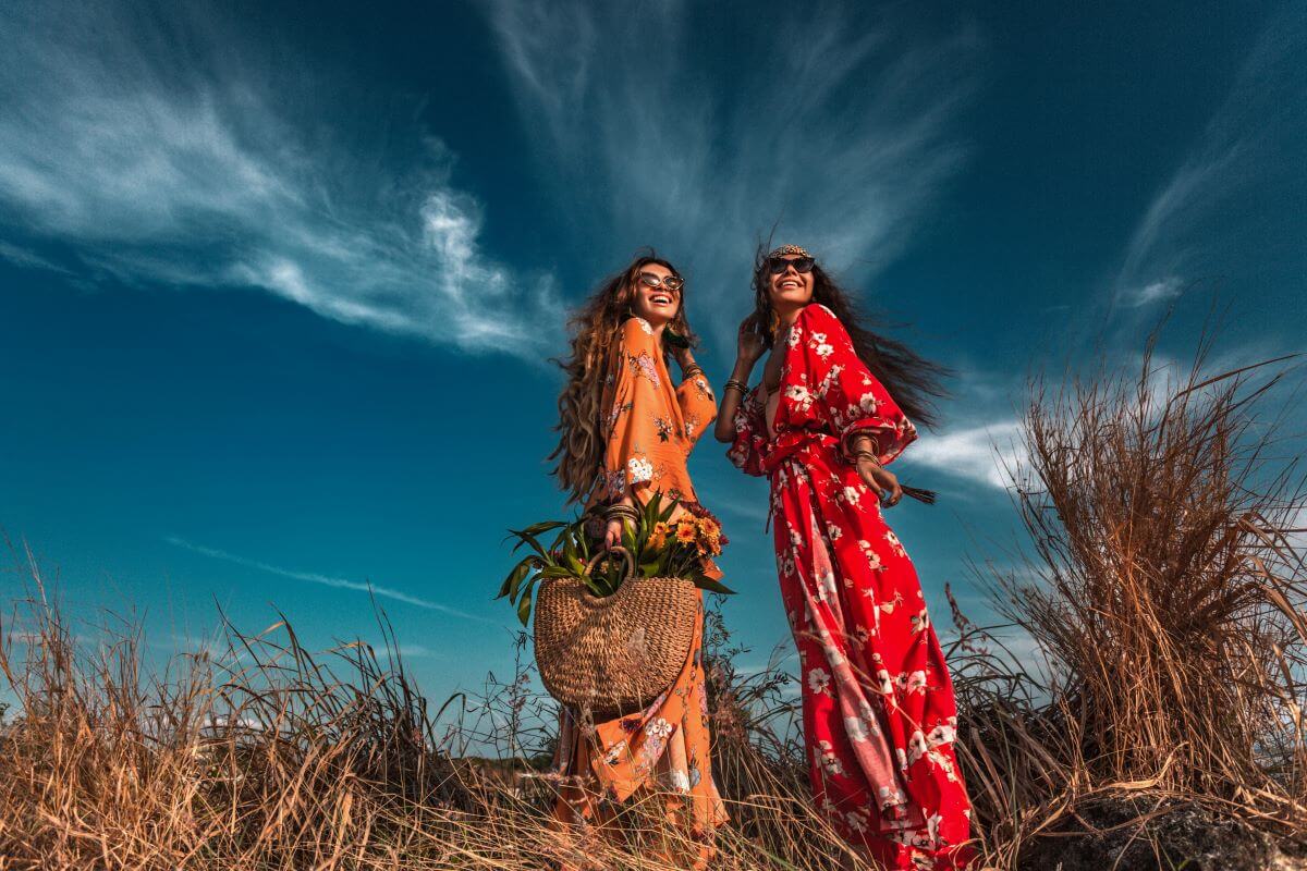 Comment obtenir un style Boho Chic cet été 1 robes longues colorées