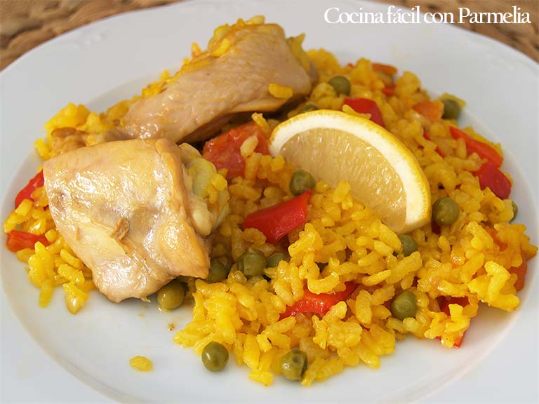 RÉSULTAT DU RIZ Riz au poulet. Recette facile et rapide