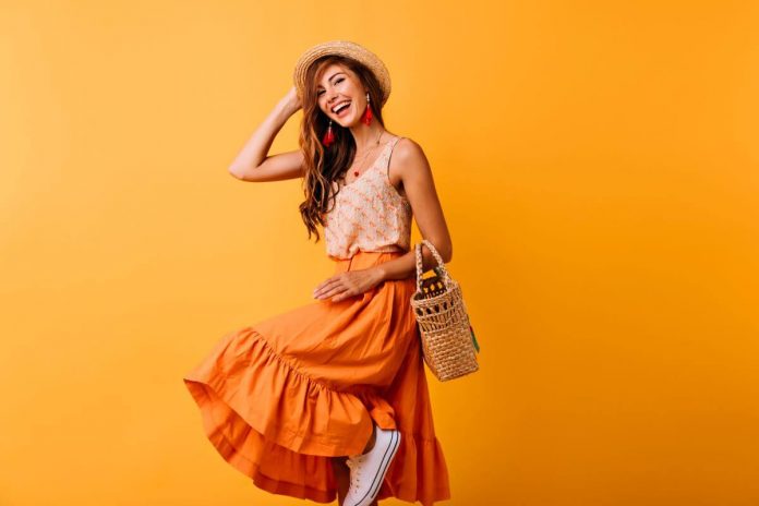 colourful boho chic style