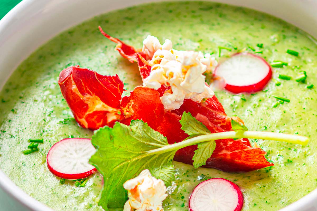 soupe fanes de radis