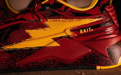 ‘The Flash:’ La collaboration Puma & Bait sur la chaussure la plus rapide de l’univers, incroyable !