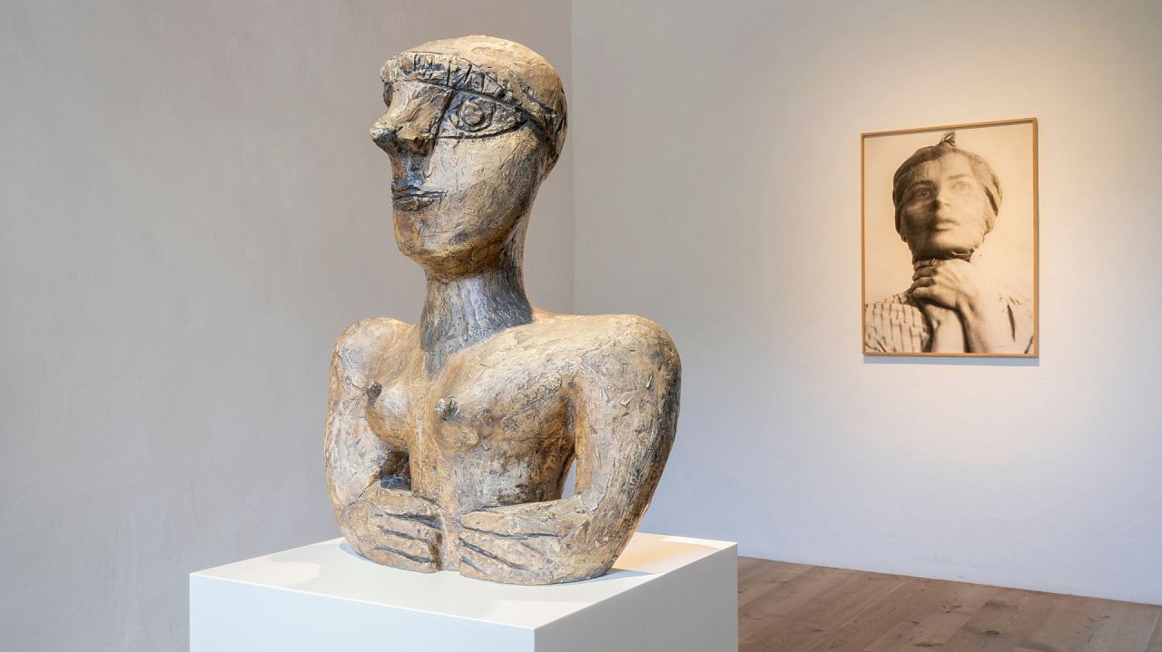 Œuvres de Wanda Czełkowska exposées au Muzeum Susch.