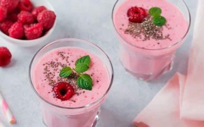 Découvrez le délicieux et sain smoothie yaourt-framboise qui va vous régaler !