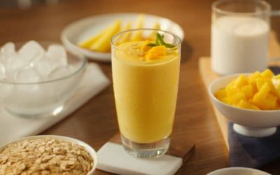 Découvrez le secret pour préparer le meilleur smoothie à l’avoine et à la mangue ! 💥