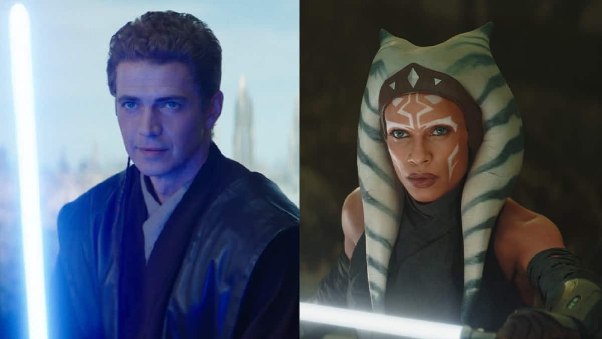 Hayden Christensen Anakin Skywalker Ahsoka Rosario Dawson