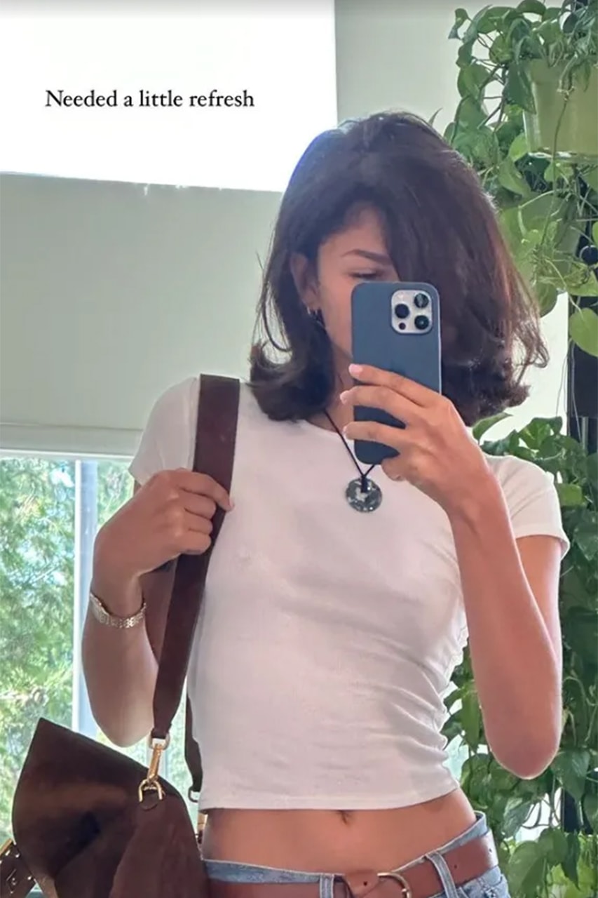 Tendances couleur de cheveux Zendaya automne 2023 Moka Chocolat