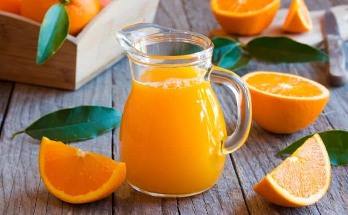 Évitez le jus d'orange