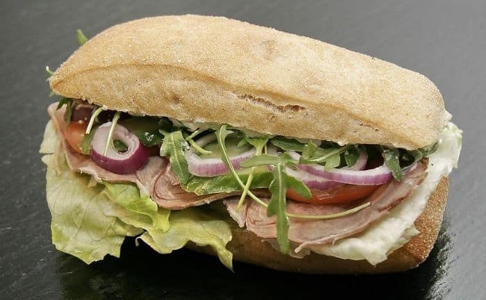 Sandwich à la roquette