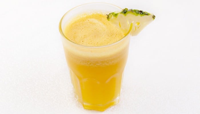 smoothie à l'ananas pour perdre du poids