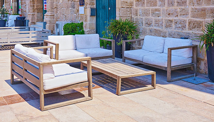salon de jardin en bois
