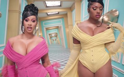 Les incroyables boucles XXL multicolores de Cardi B et Megan Thee Stallion prouvent que les licornes sexy existent vraiment !