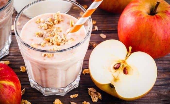 Comment faire un smoothie yaourt-pomme