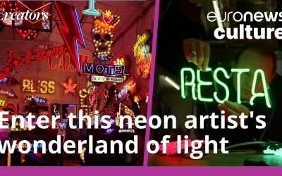Découvrez l’artiste des lumières néon qui illumine Londres : un festin visuel dominical !