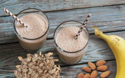 Commence ta journée en santé avec un délicieux smoothie à l’avoine et aux amandes !
