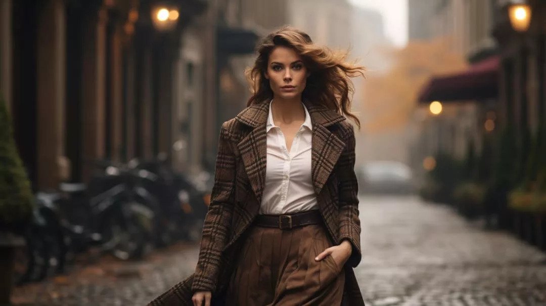 L'accessoire sous-estimé : pourquoi les ceintures sont importantes 1 femme en tenue élégante et ceinture jpg