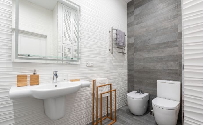 Salle de bain nordique