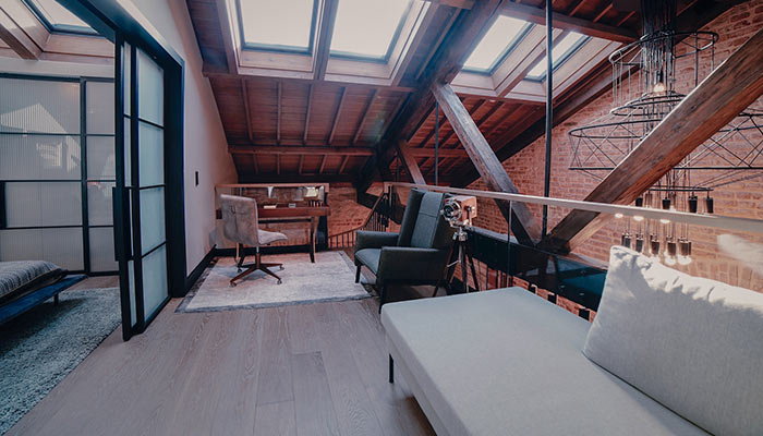 Appartement mansardé