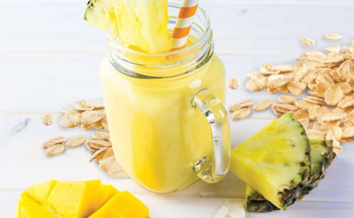 Comment faire un smoothie mangue-ananas