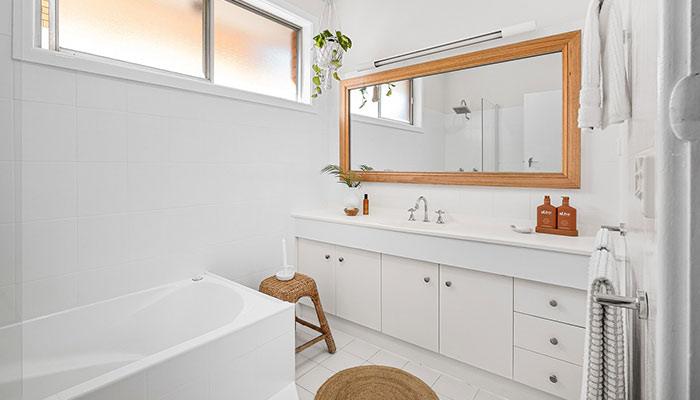 Salle de bain nordique
