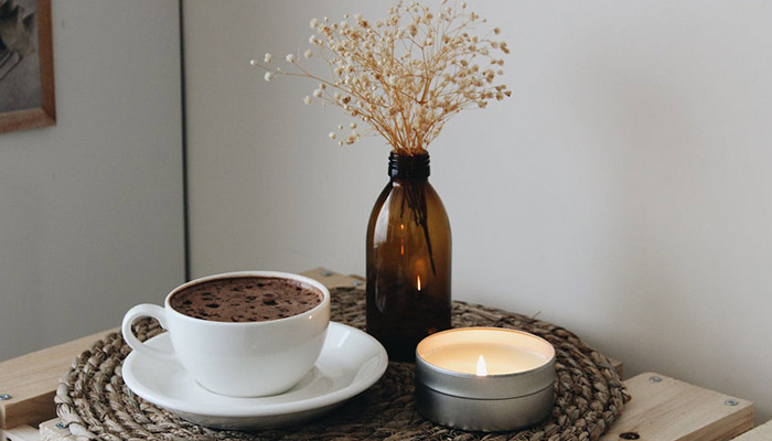 table avec du chocolat