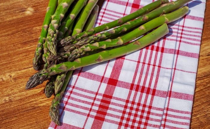 tiges d'asperges