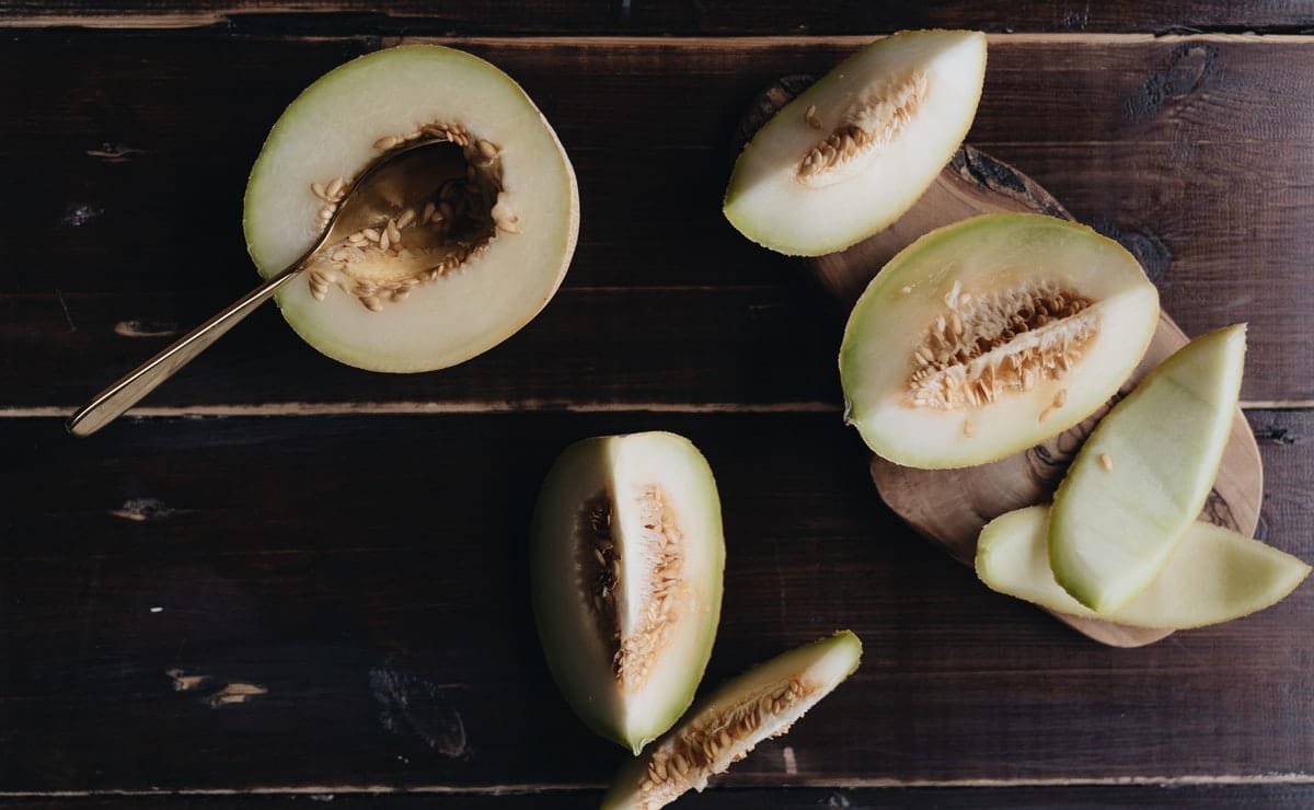 melons à la maison