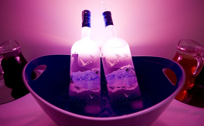 bouteilles de vodka