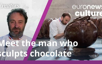 Découvrez Patrick Roger, l’artiste le plus créatif du monde du chocolat avec sa sculpture géante en chocolat de 10 mètres !