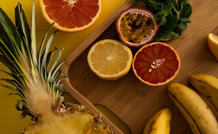 pamplemousse et fruits