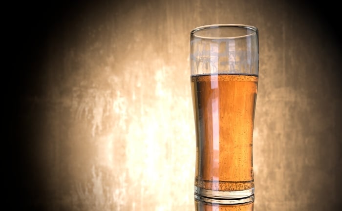 bière de houblon