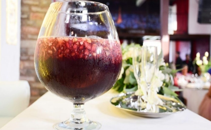 un verre de cocktail frais Cléricot