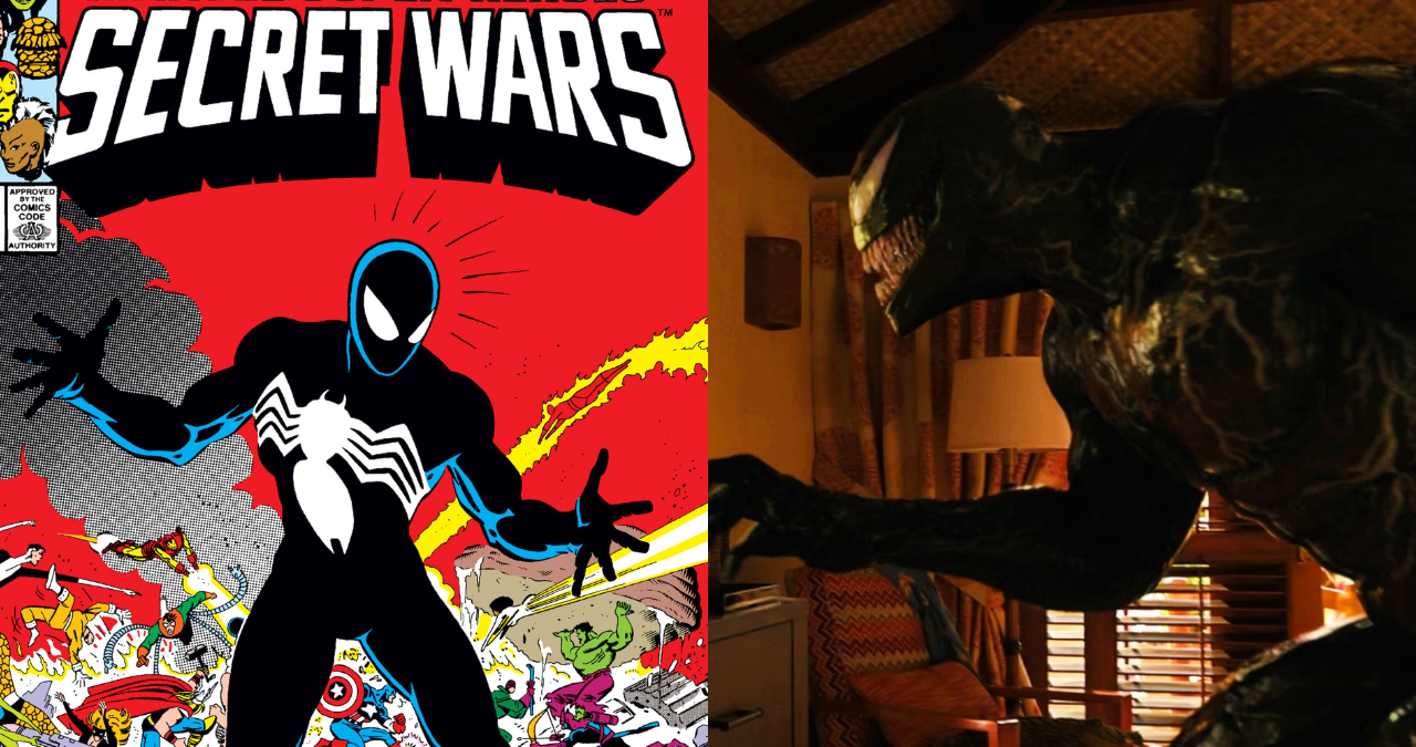 Venom black suit avengers secret wars spider-man no way home