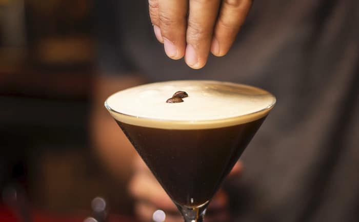 Recette d'espresso Martini