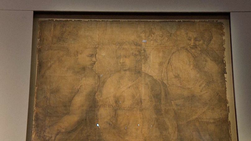 L'Epiphanie', vers 1550-53, Michel-Ange exposé au British Museum