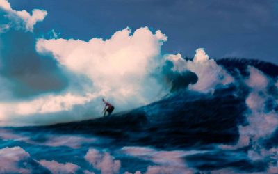 Découvrez les secrets de Tahiti Surf : Michel Haddi immortalise Teahupo’o, Kelly Slater et les sirènes des plages !