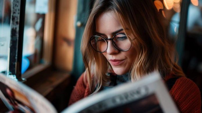 Paire de lunettes de lecture