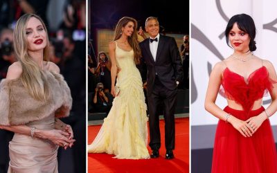 Clooney, Jolie et Ortega : Découvrez les looks époustouflants des célébrités au Festival du Film de Venise !

## Un festival de style qui fait tourner les têtes !  
Préparez-vous à être émerveillés par les tenues glamour des stars à Venise. Clooney, Jolie et Ortega ne cessent de nous éblouir avec leurs choix audacieux ! Ne manquez pas ces looks qui enflamment le tapis rouge et captivent l’attention de tous.