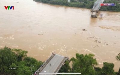 Catastrophe au Vietnam : Un pont en acier s’effondre après le passage du Typhon Yagi, 3 miraculés !