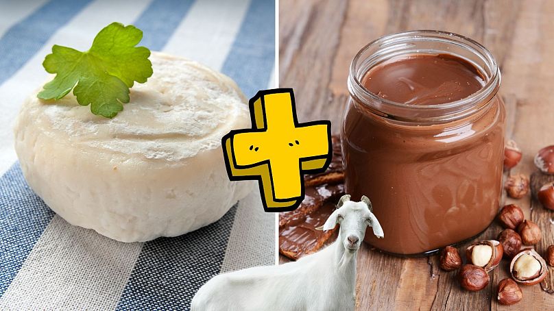Fromage de chèvre & Nutella