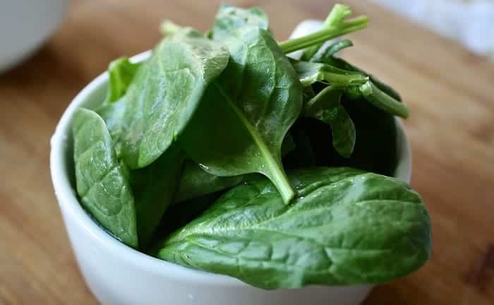 smoothie aux épinards verts