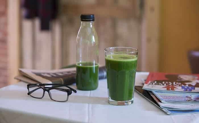 boisson détox verte