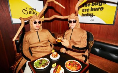 Les portes s’ouvrent au tout premier restaurant londonien entièrement consacré aux insectes !