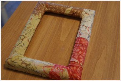 cadres avec tissu