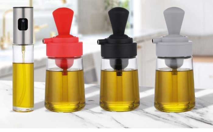 Distributeur d'huile anti-goutte Aldi