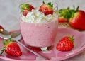 Smoothie de fraise sans glace