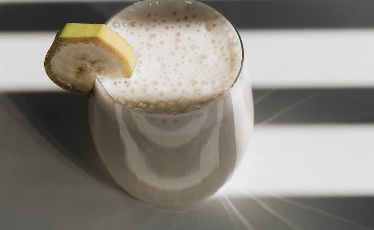 farine d'avoine avec banane