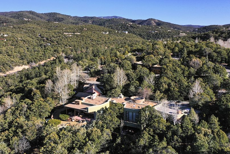 Maison appartenant à Gene Hackman et sa femme Betsy Arakawa - 27 février 2025, Santa Fe
