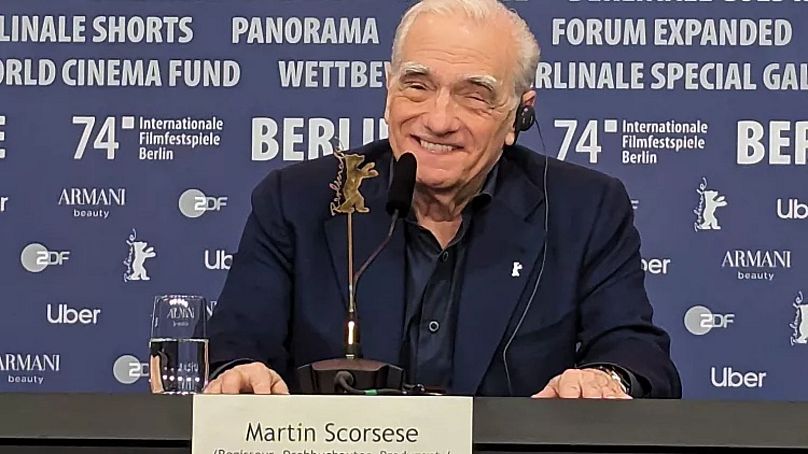 Martin Scorsese lors de la Berlinale 2024