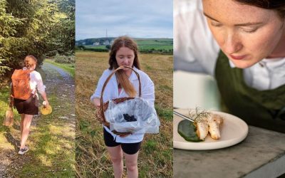 Un chef cueilleur dévoile les trésors de la forêt pour régaler les assiettes des restaurants sur l’île de Man, classée au patrimoine mondial de l’UNESCO !